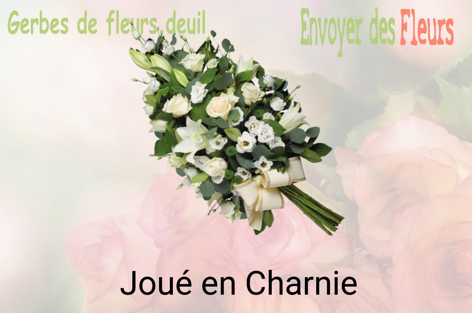 Gerbe de fleurs de deuil livrée à Joué-en-Charnie